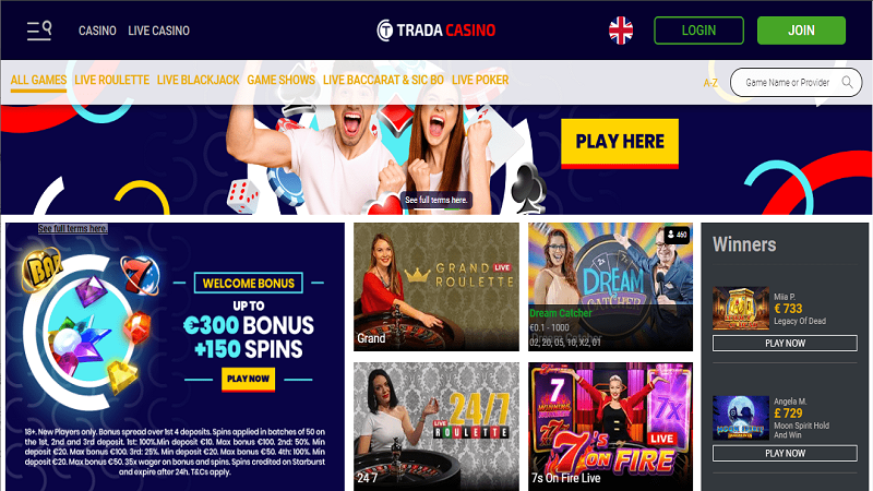 2024 sòng bạc Baccarat trực tuyến Trada Casino