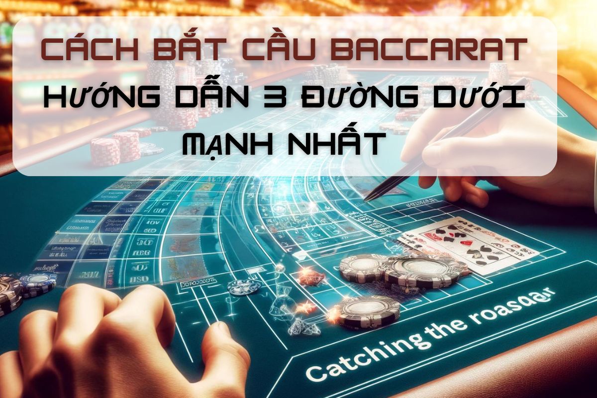 Cách bắt cầu Baccarat｜Hướng dẫn 3 đường dưới mạnh nhất