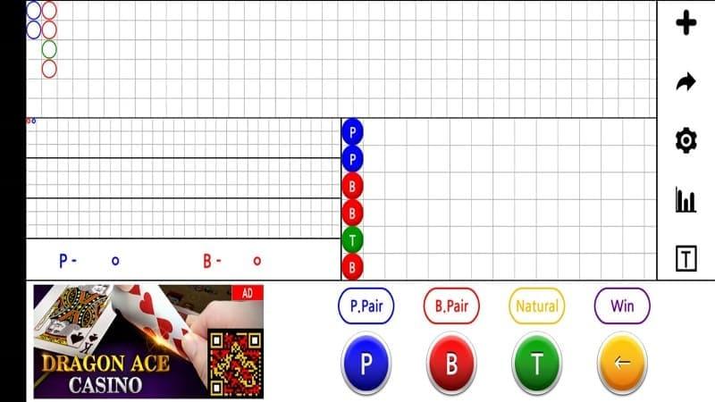 Nghiên cứu ứng dụng Baccarat - 《Baccarat Scoreboard》